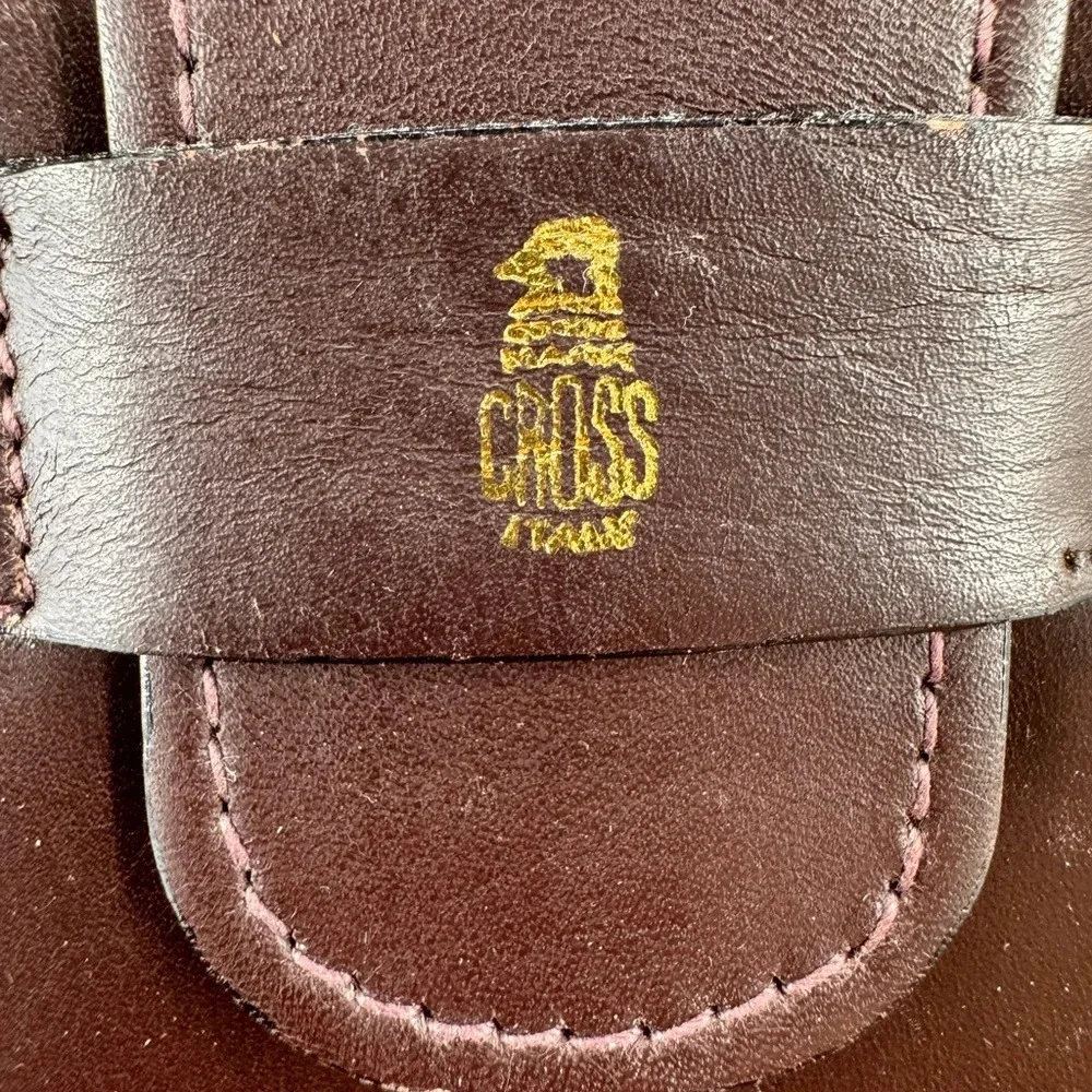 Mark Cross Vintage Leather Brown Briefcase
